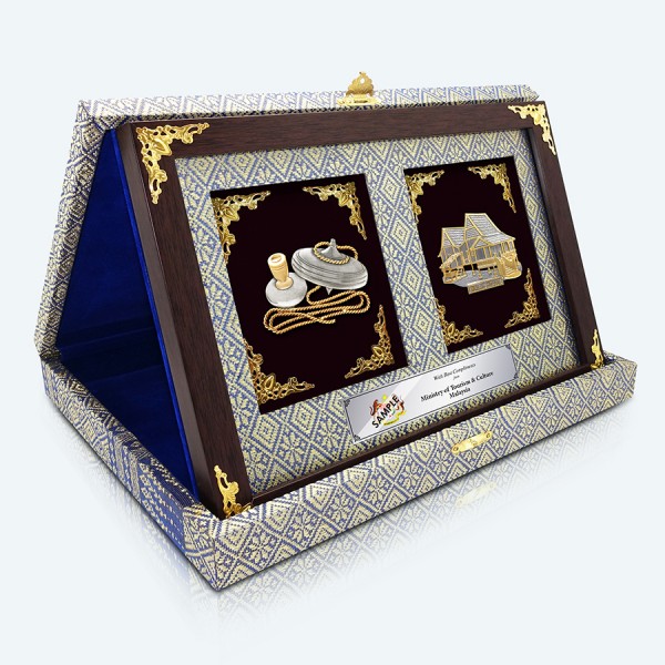 2 In 1 Songket Frame - 9