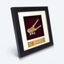 6" x 6" Frame with Gold Plated Pewter : Kacip