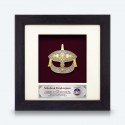 6" x 6" Frame with Gold Plated Pewter : Wau Bulan