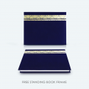 8" x 10" Book Frame with Gold Plated Pewter :  Malaysia Landmark