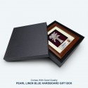 7" x 7" Frame with Gold Plated Pewter - Kelapa Sawit (Oil Palm)